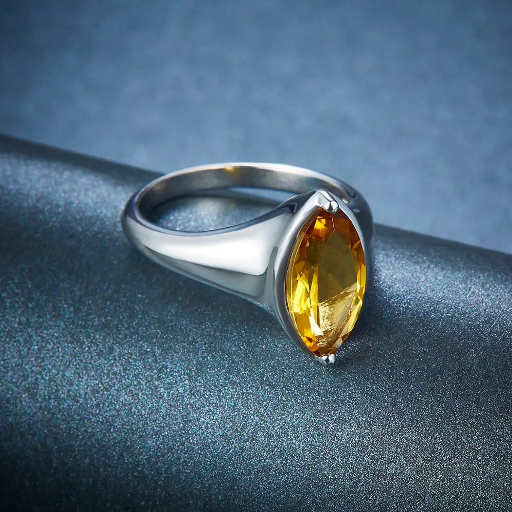 LP серебряное кольцо 2.0Ct натуральное Золото Шампанское Quatrz драгоценный камень Твердые 925 пробы серебряные кольца ювелирные украшения для женщин