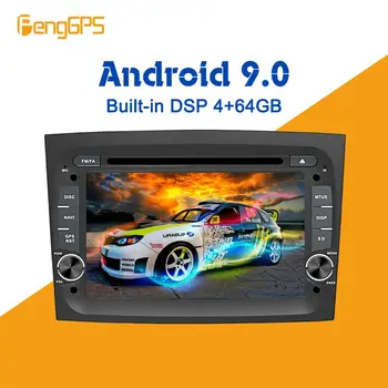 

Android 9.0 PX5 4+64GB car DVD player Built-in DSP Car multimedia Radio For FIAT DOBLO 2016 2017 2018 GPS Navigation