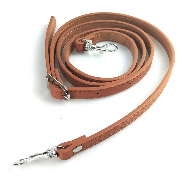 New 138cm Long PU Leather Shoulder Bag Strap bag Handles DIY Replacement Purse Handle for Handbag Belts Strap Bag Accessories 13 (coffee 120cm)