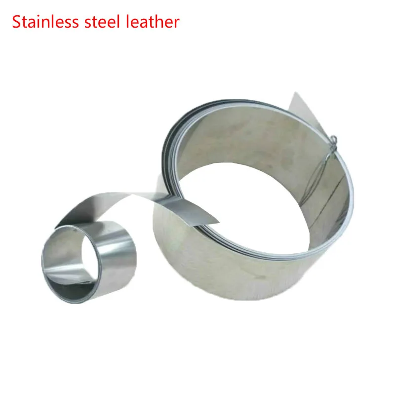 

Thickness 0.08, width 100, length 500mm 304 stainless steel skin, resistant to air, steam, water, etc.
