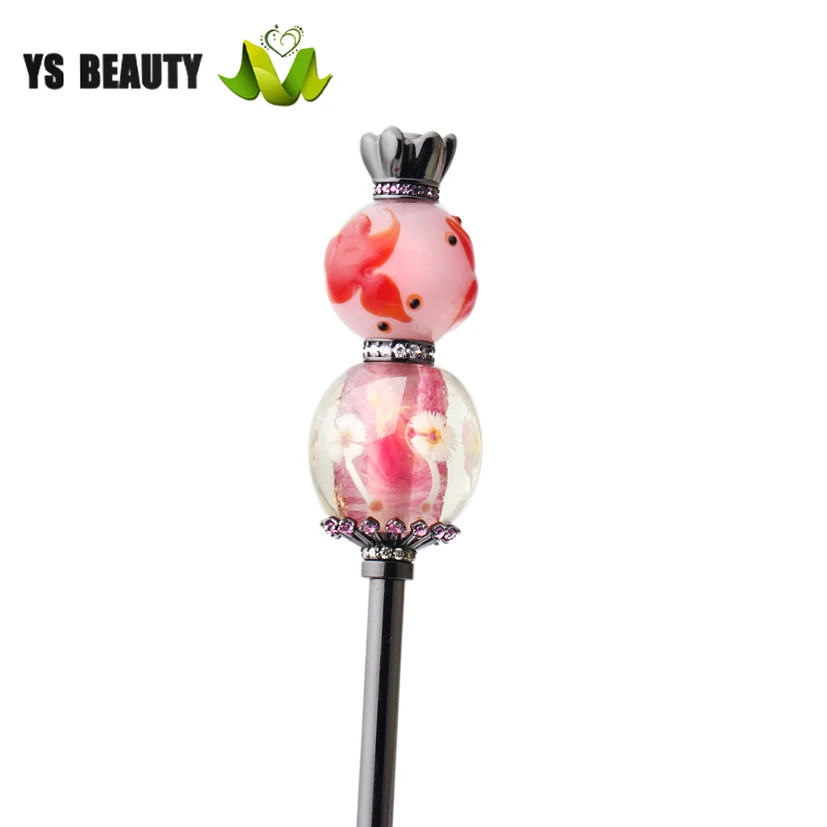 

Goldfish Dandelion Glass Hairpin Japanese Style Hairpin Free Disassembled Add Different Styles Of Glass Beads Independent Design