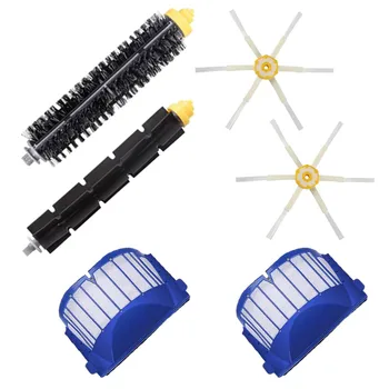 

Filter,Side Brush,Bristle Beater Brush Part for iRobot Roomba 600 610 620 625 630 650 660 Robot Vacuum Cleaner Accessory