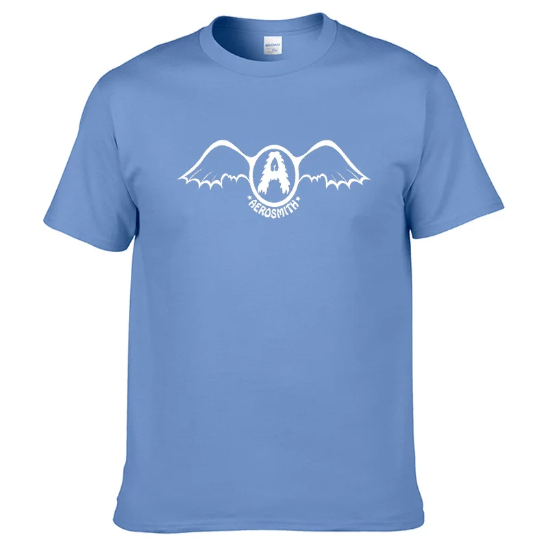 Новая летняя модная футболка «Аэросмит» Hombre rock band, футболка с короткими рукавами, уличная рок, индивидуальная простая одежда, поставщик - Цвет: 6