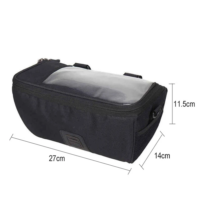 New B-Soul Multi-Function Scooter Bag Waterproof Bike Front Tube Bag Handlebar Basket Cycling Frame Pannier for Road Mtb Bike