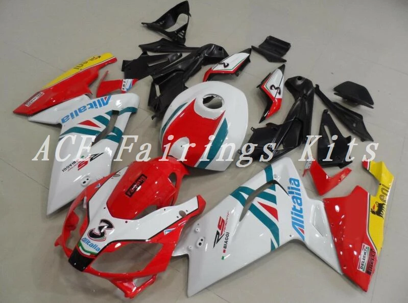Набор впрыскивателей велосипед обтекатель комплект подходит для Aprilia RS125 06 07 08 09 10 11 RS4 РСВ 125 2006-2011 Обтекатели на заказ 3