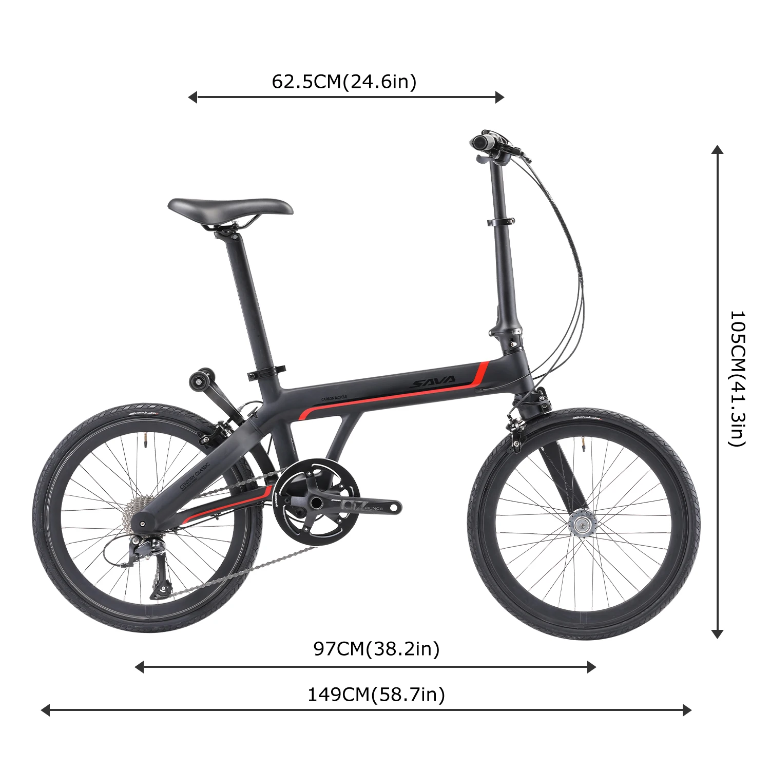 Vouwfiets 20 Inch Carbon Vouwfiets Volwassen Fietsen 20 Inch 9 Speed Voor +  Achter Enkele Arm High Tech opvouwbare Fiets 20''|Bicycle| - AliExpress