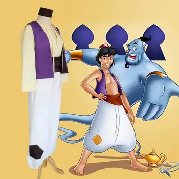 

Anime Aladdin and the magic lamp, Aladdin and the magic lamp cosplay costume, adult Aladingwangzi cosplay costume