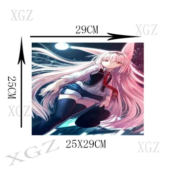 

XGZ Anime Hatsune Future Large Game Laptop Natural Rubber Mouse Pad Locking Edge Keyboard Desktop CSGO DOTA
