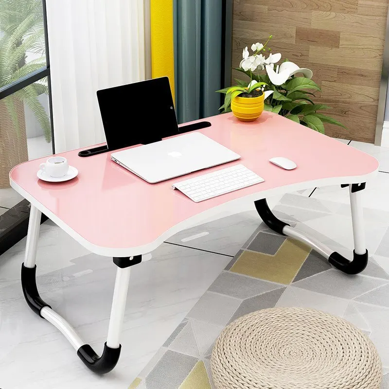 

Eating Mini Table for iPad Folding Wood College Student Desk Multi-functional Girl'S Cool One-piece Bunk Family Dormitory