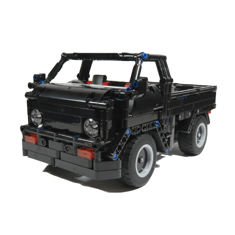 

MOC Set Building Blocks Compatible MOC-4144 Builder Bricks Toys 708 parts RC Mini Truck Diy Birthday Christmas Gifts With motor