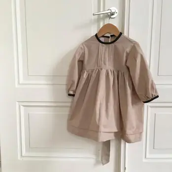 

BoBomoon 2020 Summer Toddler Girl Dresses Linen Court Princess Party Ruffles Christmas Dress Kid Dresses for Girls Dress Elegant