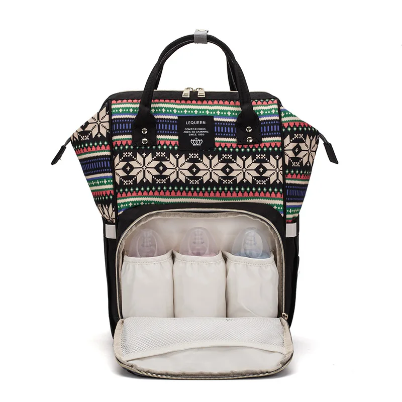 

LEQUEEN 2020 New Mummy Diaper Bag Multi-functional Mummy Maternity Baby Nappy Stroller Bag Large Capacity Backpack Mother Bag