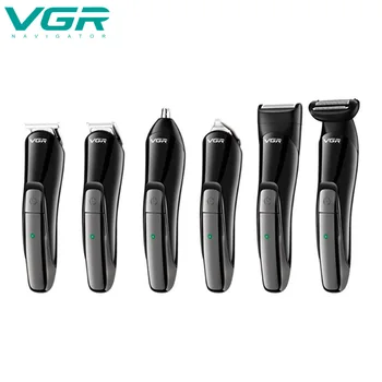 

VGR Electric Hair Trimmer for men Rechargeable Electric Hair Clipper Professional Electric Razor Beard Shaver EU plug