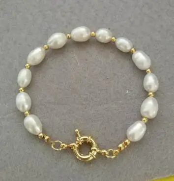

Браслет из натурального пресноводного жемчуга, 9-10 мм