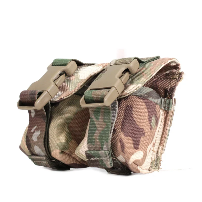 

MOLLE Single/Dual Grenade Pouch Airsoft Paintball Combat Gear Storage Bag Grenade Holster Bag Hunting Magazine Pouch