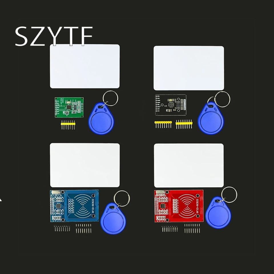 MFRC 522 RC522 RFID RF модуль датчика платы ИС для отправки S50 Fudan карты брелок|Интегральные