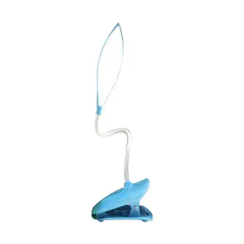 

Creative Leaf Eye Protection Learning Reading Clip Small Table Lamp Led Touch Switch Dimming Warm Light
