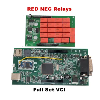 

3pcs/lot DHL Free Newest version 2017.1 TCS VCI New vci With/without Bluetooth TCS SCANNER TCS vci Pro Plus For Cars/Trucks