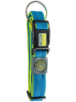 

HUNTER Collar for Dogs Hunter Maui XL mesh textile blue 35 mm 48 - 75 cm