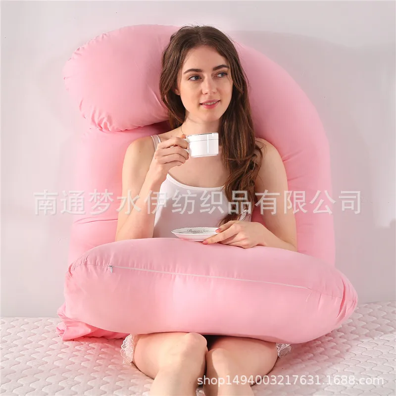 Tmall Entity с сайта Amazon многофункциональная подушка для беременных с боковым слоем моющаяся хлопковая большая g-образная подушка для поддержки поясницы