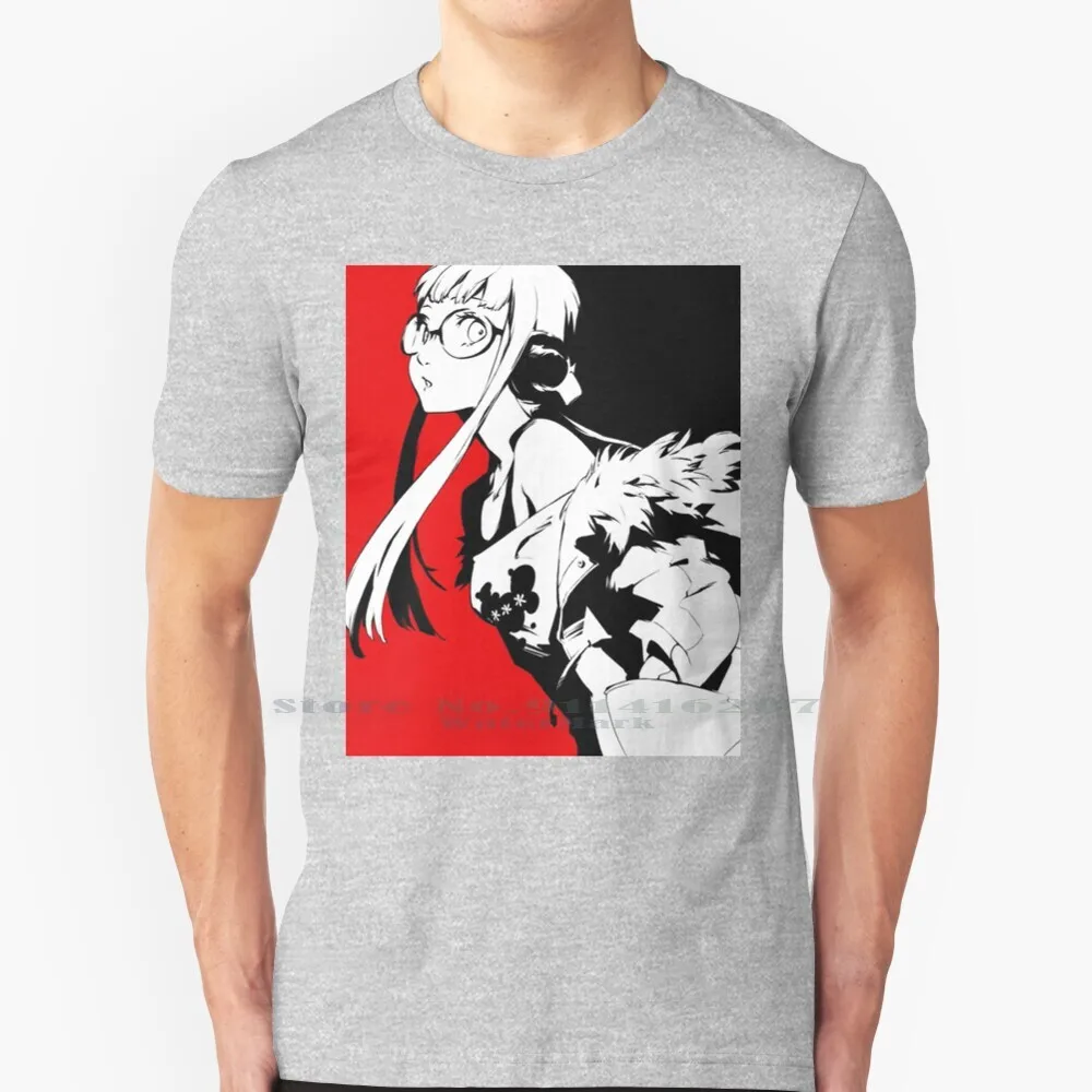 Persona 5 - Futaba Sakura T Shirt 100% Puro Cotone Persona 5 Five Futaba Sakura Oracle