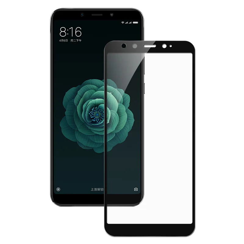 Закаленное стекло 20D 9H для Xiaomi Mi 6X Защита экрана Xiomi Redmi Note 6 Pro 6A Xiami Mi6 X Xaomi Mi6x