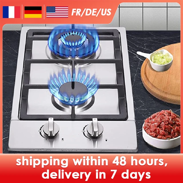 Gas Stove Kitchen 2 Burner Electric  Table Cooking Gas Electric Cooker -  Household - Aliexpress