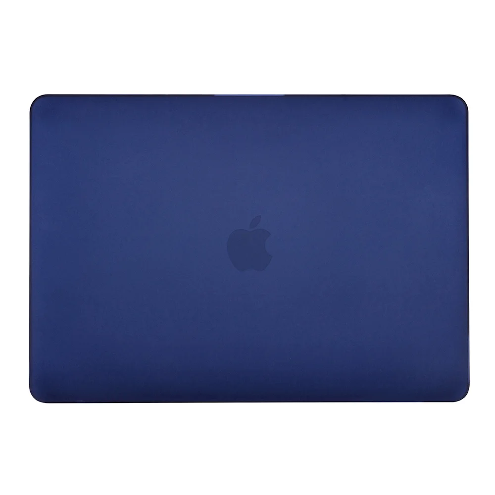 Чехол для ноутбука MacBook Air Pro retina 11 12 13 15 Mac Book 13,3 15,4 дюймов матовый чехол с сенсорной панелью для Apple Air Pro 11 12 13 - Цвет: md Dark Blue