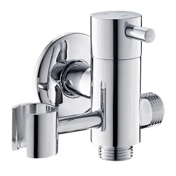 

1pc Practical Reusable Durable Brass Three Way Water Valve Shower Faucet Kitchen Home Bathroom