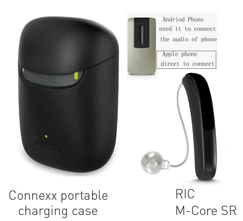 connexx paired with a rexton hearing aid