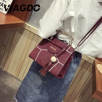 

Coin Bag Shoulder Bag Girls Teenager Women Travel Schoolbag Tassels Pu Wood Beads Simple 4 Color Wallet