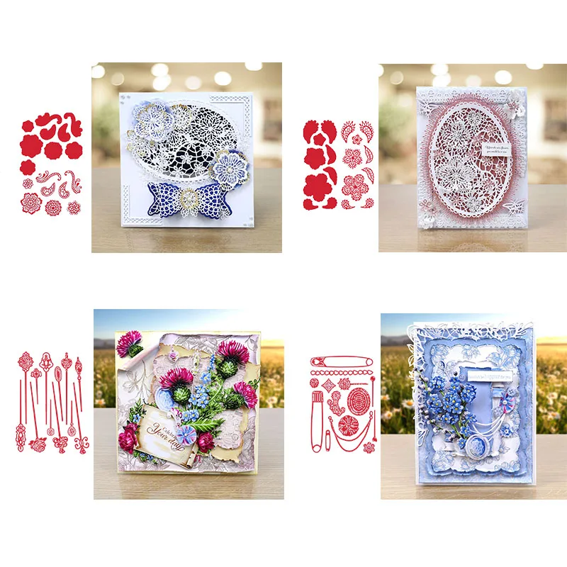 

Peal Decoration Frame New Design Craft Metal Cutting Dies Cut Die Scrapbooking Album Paper DIY Card Craft Embossing Die Cuts