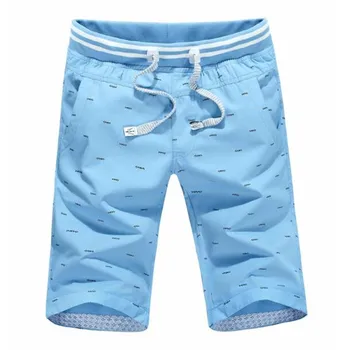 

ZNG 2020 Summer New Shorts Men Slim Fit Cotton Brand Clothing SIZE L-4XL Shorts Four colors