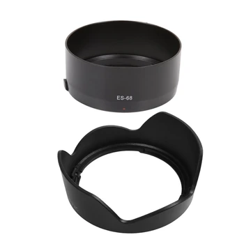 

Bayonet Mount Lens Hood for Canon Ef 50mm F1.8 STM (Replace for Canon Es-68) & EF-S 10-18mm F/4.5-5.6 IS STM,Black