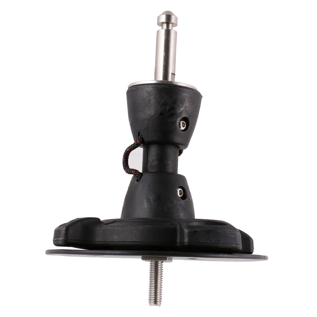 Windsurfing Windsurf Board One-Bolt Tendon Joint Mast Base - Universal & Durable 360° Rotatable Base Windsurfing Accessory