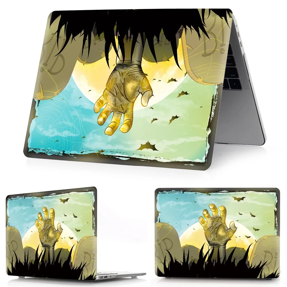 Хэллоуин чехол для MacBook Air 11 13 дюймов A1466 A1932 Pro 12 13 15 retina A1502 A1706 A1708 A1989 A2159