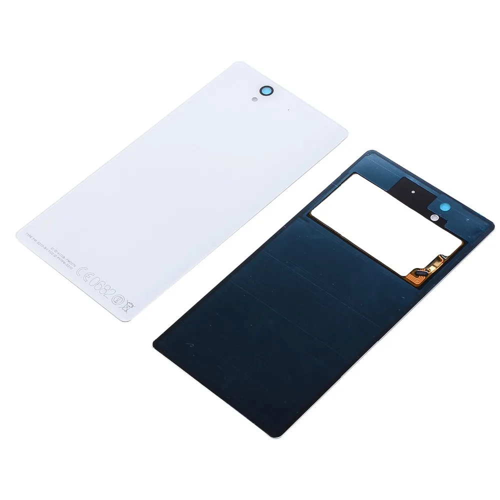 Housing Rear Back Cover For Sony Xperia Z L36 LT36 L36H C6902 C6606 C6603 C6602 C6601 Battery Glass Door Cover+NFC