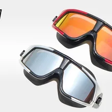 LANGZISPORTING очки водонепроницаемые противотуманные очки высокой четкости очки для плавания для мужчин и женщин большая коробка маска для дайвинга профессиональный класс