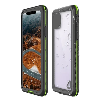 

Phone Case Waterproof Full-Body for iPhone11 Rugged Case with Built-in Sn Protector
