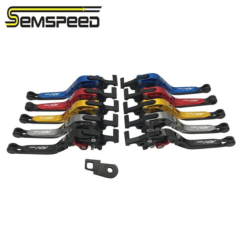 Motorcycle Brake Handles ADV150 Logo CNC Motorcycle Clutch Brake Lever