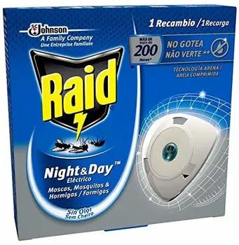 

Raid Night & Day repellente per mosche, zanzare e formiche
