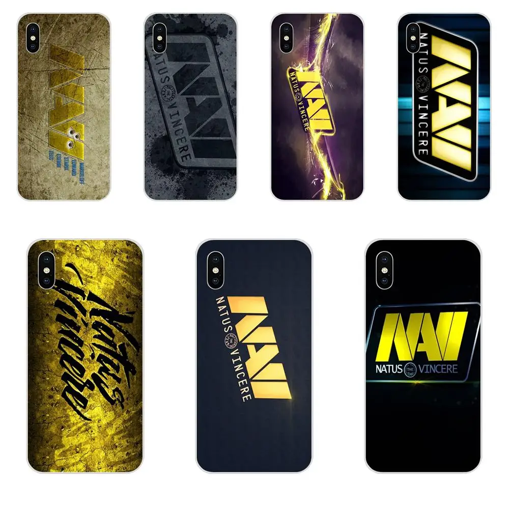 

Soft TPU Protector For Apple iPhone 4 4S 5 5C 5S SE 6 6S 7 8 Plus X XS Max XR Navi Natus Vincere Win Dota 2 Logo