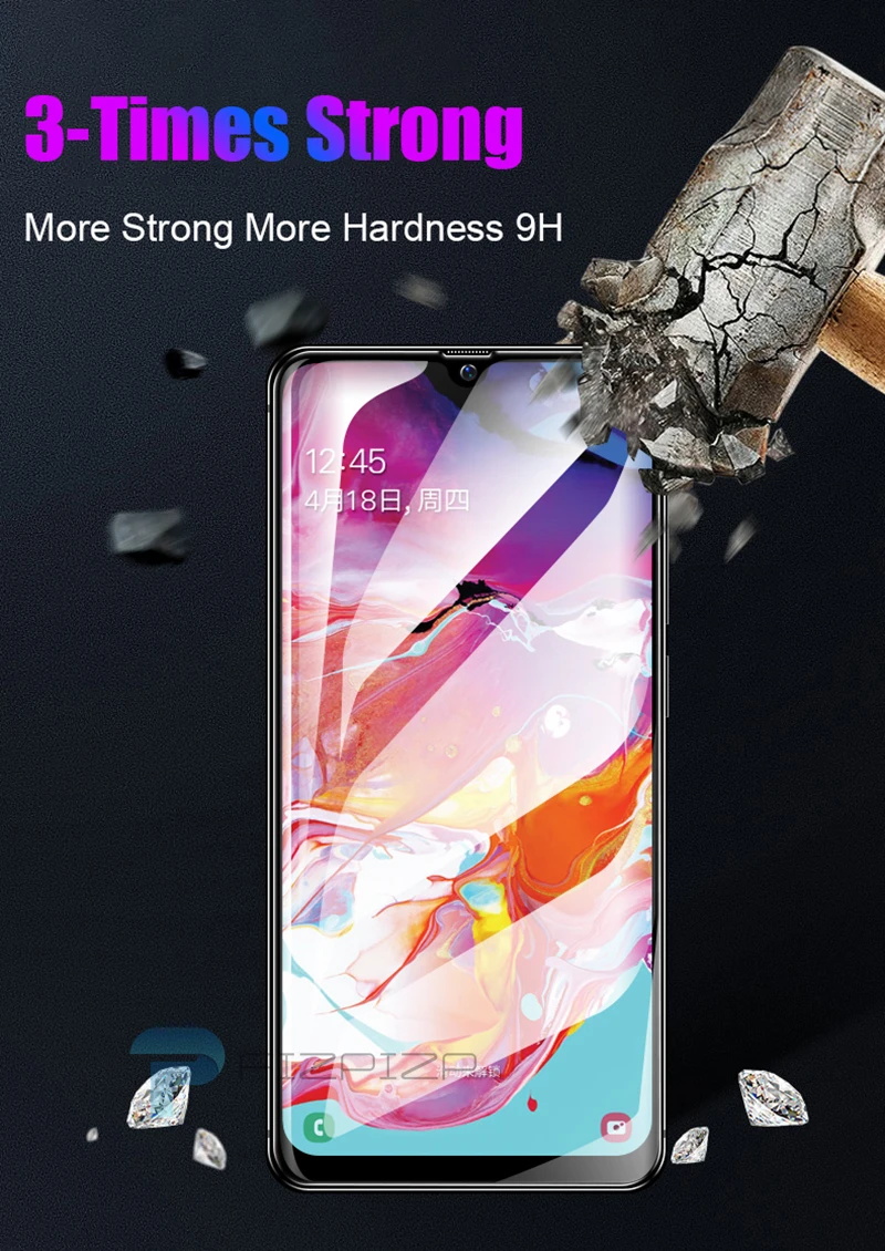9D полное покрытие закаленное Стекло для samsung Galaxy A10 A10S A20 A20S A20E A30 A30S A50 A50S A40 A40S A70 A70S Экран протектор
