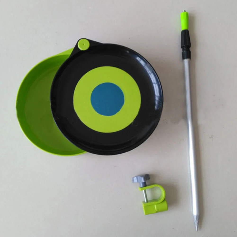 

With Insert Pole Outdoor Boxes Portable Strong Magnetic Pull Bait Tray Tackle Storage Three Layers Plate Lure Mini Fishing Tool