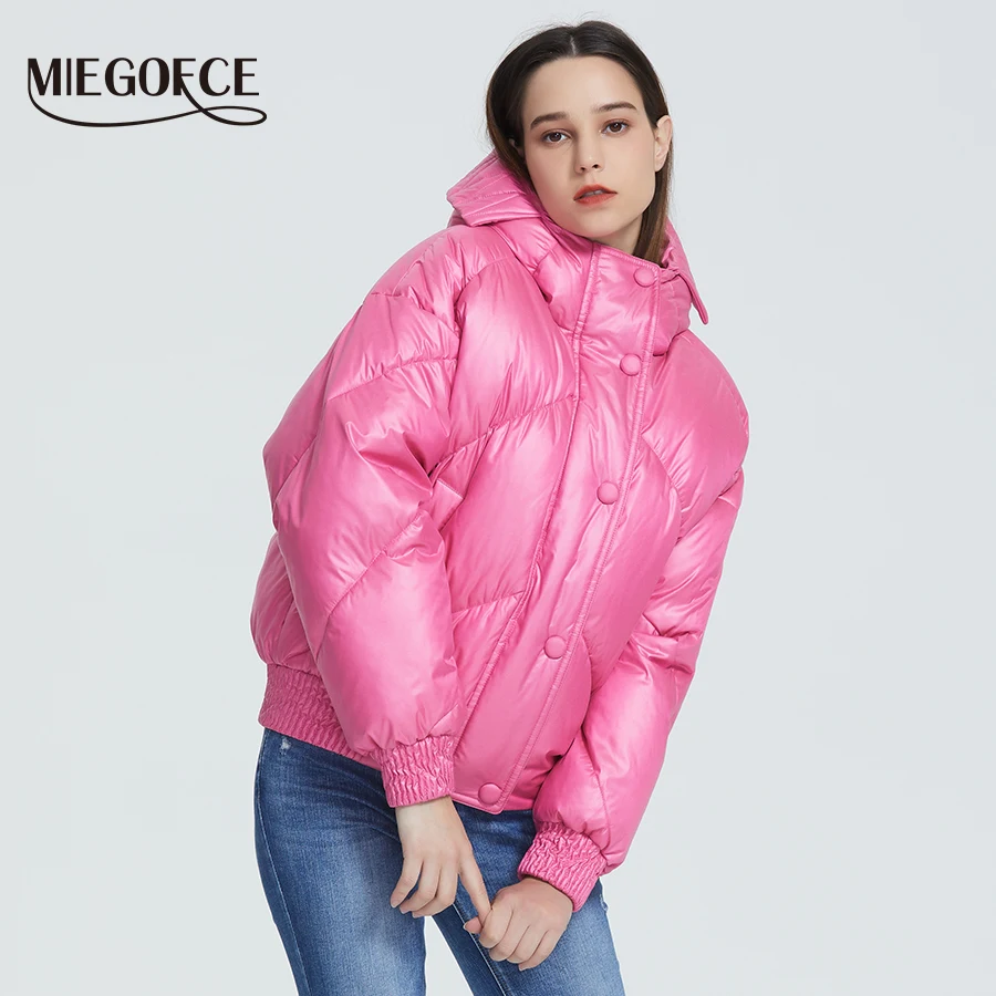 MIEGOFCE 2020 Новый дизайн зимнее пальто дутые куртки женская парка утепленная