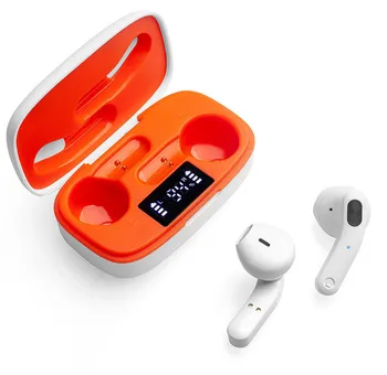 

Bluetooth 5.0 Wireless Headsets TWS Earbuds Gradient Color Sport Noise Cancelling Earphones with Charge Case LED Battery Display