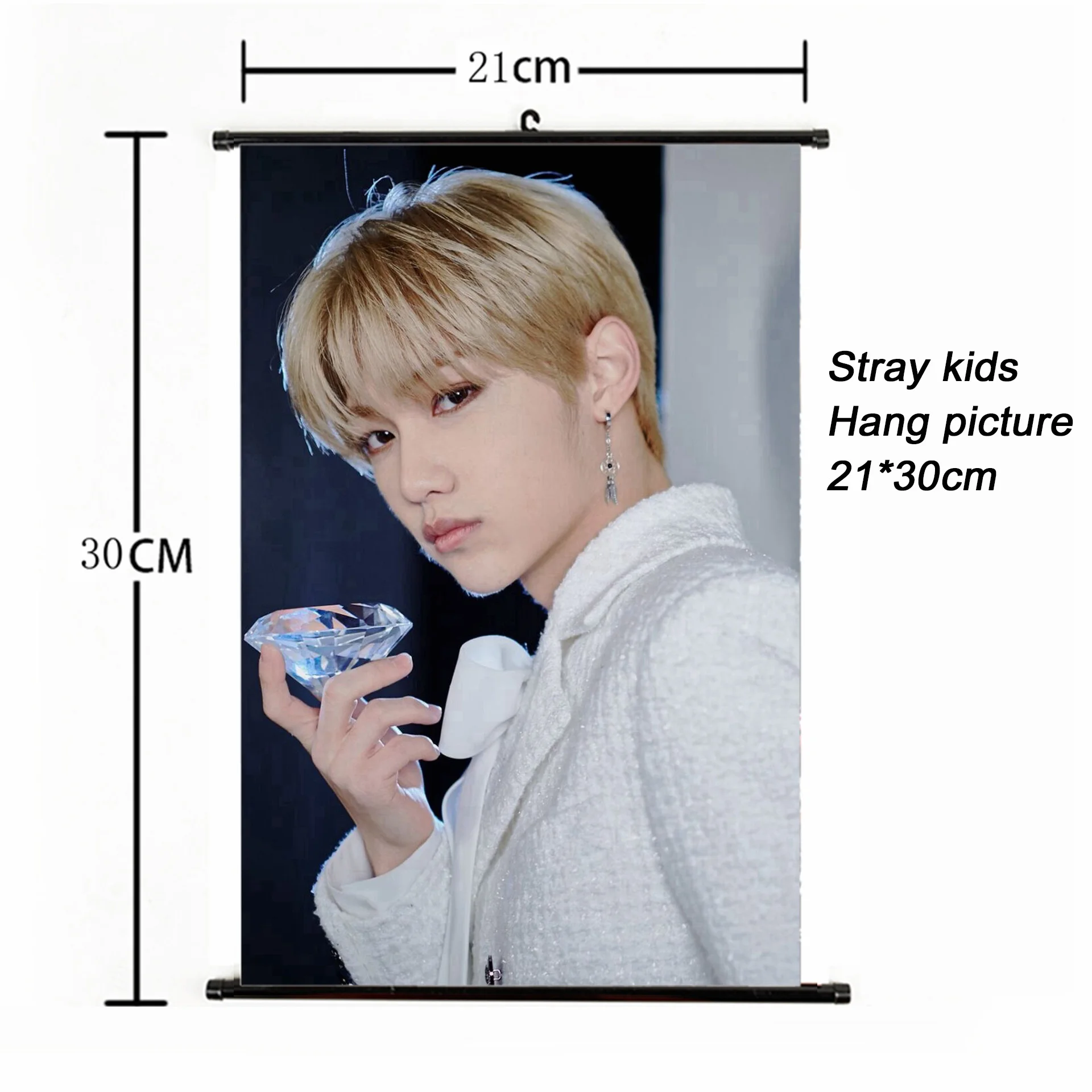 Модный Kpop Stray Kids have picture 21*30 см плакат stray kids MIROH альбом Фотокарта для фанатов Коллекция корейский Канцелярский набор - Цвет: Stray Kids 40