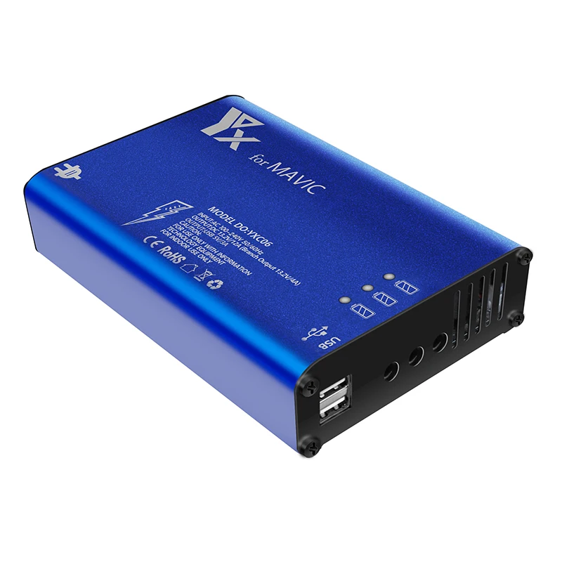 5 in 1 fast intelligent multi battery charger hub for DJI Mavic Pro Platinum drone with battery charging cable