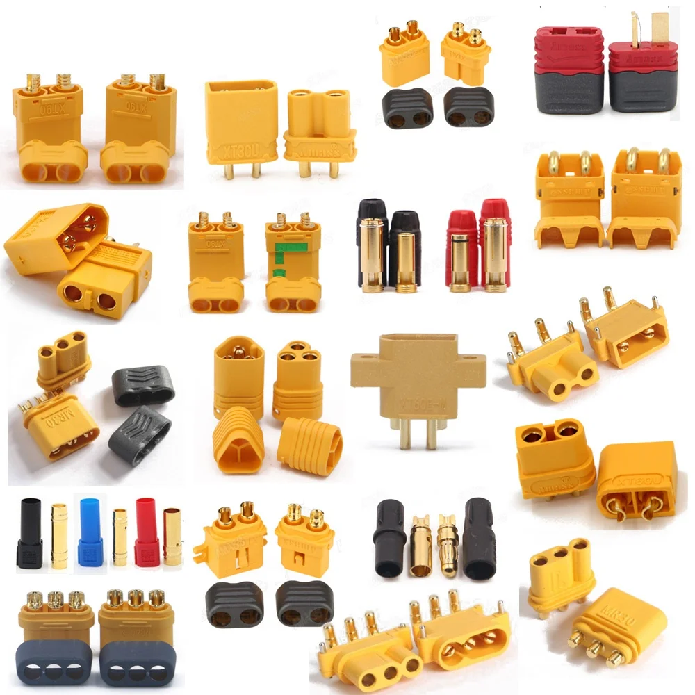 Conector 10 x Amass XT60 + XT30U XT60U XT90 MR60 MR30 XT60PW XT90PW XT30PW AS150 XT150 MR30PB MT30 MT60 conector (5 СES) 1 4 60 |Детали и