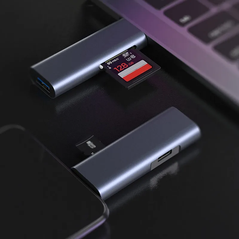 Тип C хаб Все-в-одном высокоскоростной USB3.0 U диск многофункциональный SD/устройство для считывания с tf-карт быстрая передача данных для MacBook samsung huawei